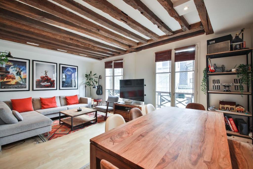 Typical Parisian Duplex#4pers#le Marais Parijs